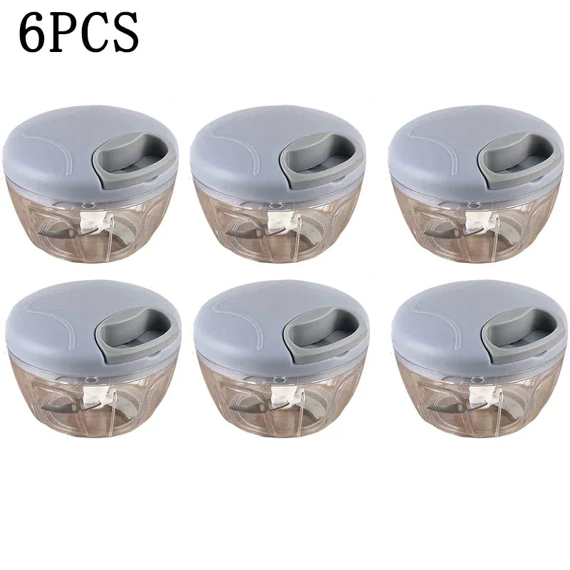 Manual Fruit Vegetable Chopper Hand Twist Pull Food Cutter Onion Nuts Grinder Mincer Shredder Garlic Cutter Kitchen Accessories