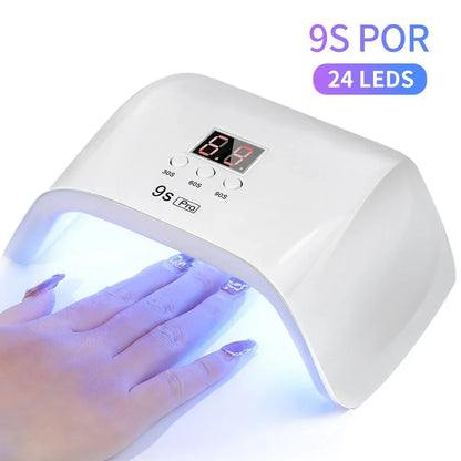 Mini Nail Dryer Machine Portable 24  UV Manicure Lamp - You Offer