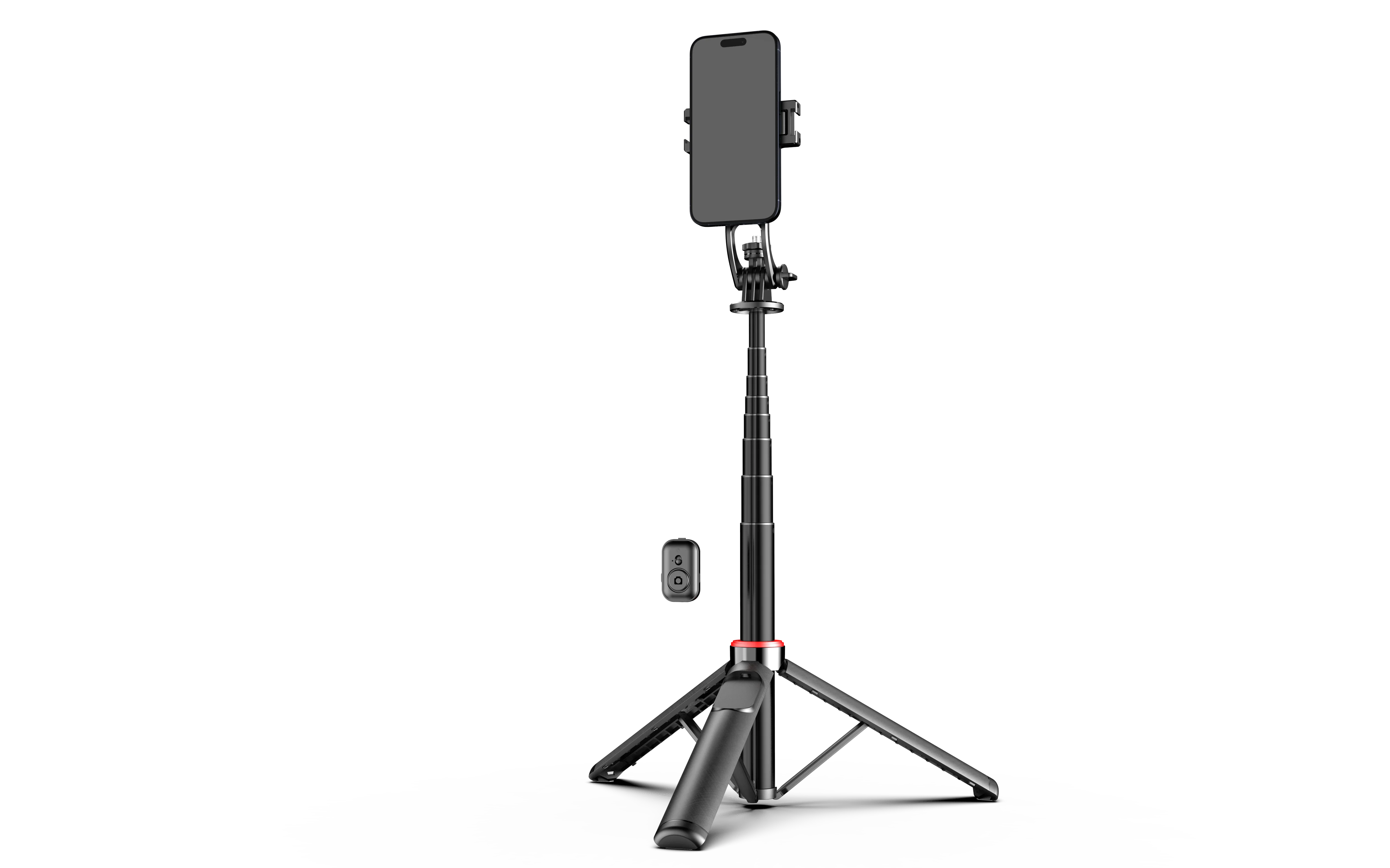 C20 Magnetic Selfie Stick Tripod for iPhone 12-16 Pro Max Travel Stand with Magsafe Phone Clamp for Android Smartphone