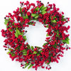 SRETNO Christmas Wreath Artificial Plants Red Fruit Flower Wreath Home Decorations Ornaments Christmas Supplies 2025 New Garland