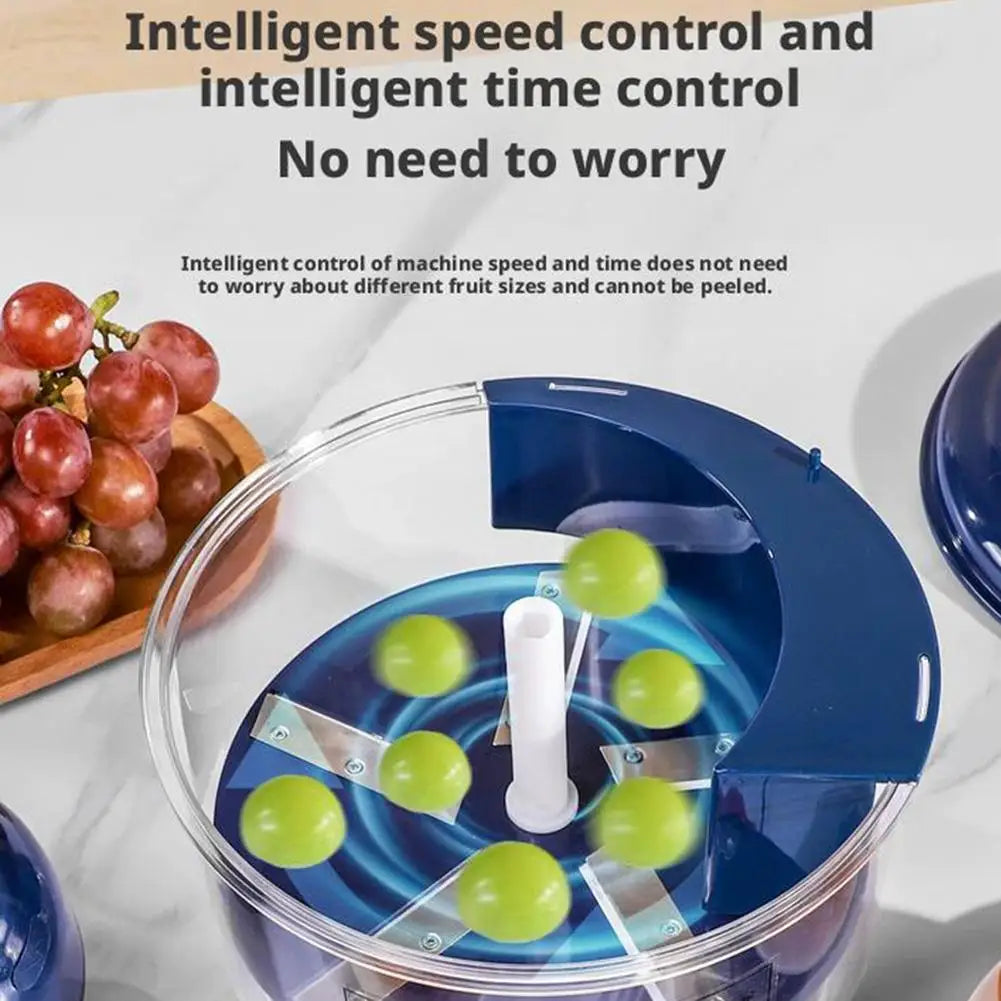 Automatic Electric Grape Peeler Machine - Hands-Free Skin Remover for Berries Fruits, Fruit Prep Tool, Effortless Peeling