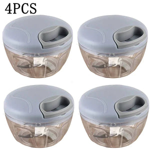 Manual Fruit Vegetable Chopper Hand Twist Pull Food Cutter Onion Nuts Grinder Mincer Shredder Garlic Cutter Kitchen Accessories