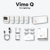 COMICA Vimo Q Four-channel Mini Wireless Microphone Wireless Lavalier Microphone With Charging Case for Camera Smartphone PC