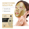 10 Pieces Golden Honeycomb Facial Mask Oil Control Moisturizing Brightening Skin Tone and Soft Skin for All Kinds Skins