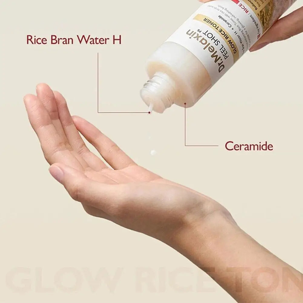 White Rice Astringent Water Cleanses Skin Nourishes Hydrates Remove Dirt Excess Keratin White Rice Toner Skin Care