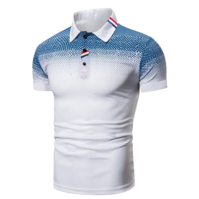 Summer Mens Polo Shirt Slim Casual Business Shirts Short Sleeve Luxury Polo t Shirts For Men Formal Soccer Top Football t Shirt