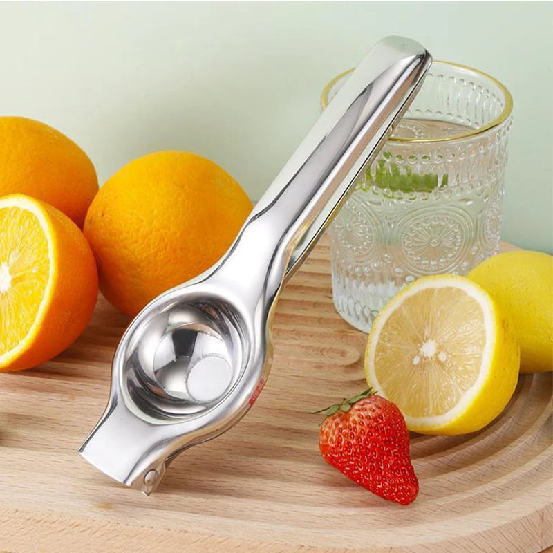 Lemon Squeezer, Handhelp Juicer for Lemon, Stainless Steels Hand Press Citrus Juicer, Lime Squeezer Bar Tool, Manual Citrus Pres