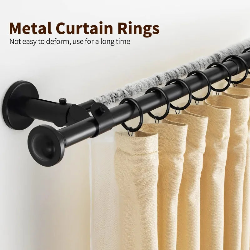 10-50pcs Metal Curtain Rod Clip Drapery Rings Hooks Retro Bathroom Decorative Hat Towel Hats Hanging Clamps Shower Curtain Clips