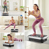 Vibration Plate,Fitness Vibration Board for Home,Full Body Exercise Machine,Fat Burning&Muscle Building,Body Shaper,Silver
