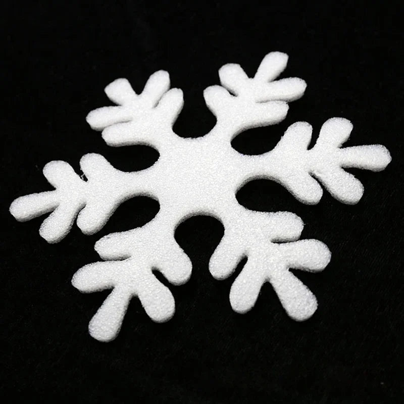 Christmas Decoration Foam Snowflake Christmas Tree Hanging Garland Hanging Decoration Gift 2024 New Christmas Supplies