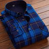 Autumn and Winter New Fashionable Plush Thick Warm Checkered Shirt for Men's Casual Loose Sports Large Size High Quality Shirt