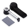 Magnifier 45X dermatoscope handle smooth clear vision with measure Scale 45X type B bigger vision with UV light