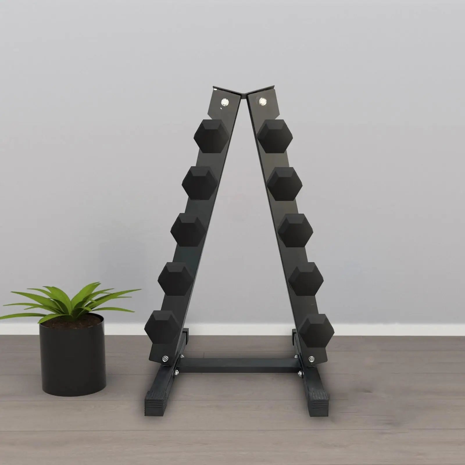 Dumbbell Rack Stand Only, Steel A-Frame Dumbbell Weight Rack for Home Gym - You Offer