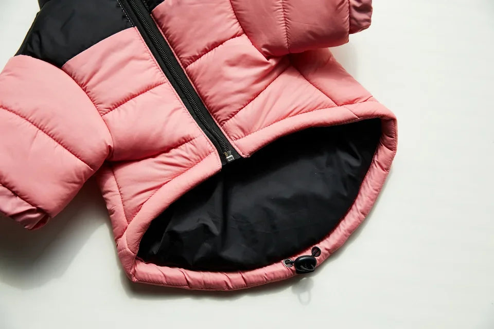 Puppy Coat Dog Down Jacket The Dog Fans Winter Pet Clothes for Small Medium Dogs Warm Thick Dog Vest French Bulldog