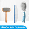 Fenice professional pet grooming comb long-haired cat and dog comb Shih Tzu Yorkshire terrier dog trimming fluffy needle comb