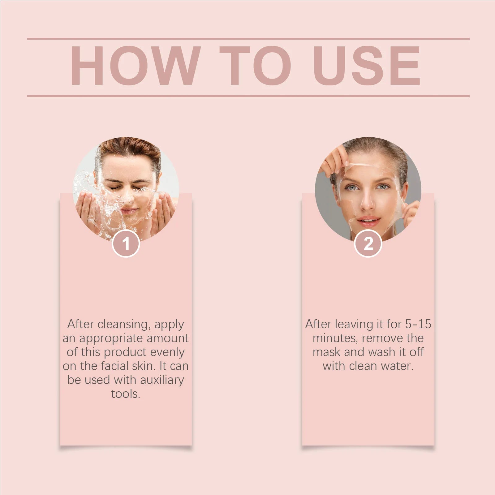 Collagen Peel-off Mask Deep Hydrating Firming Fade Fine Lines Shrink Pores Brightening Overnight Wrapping Mask Face Skin Care