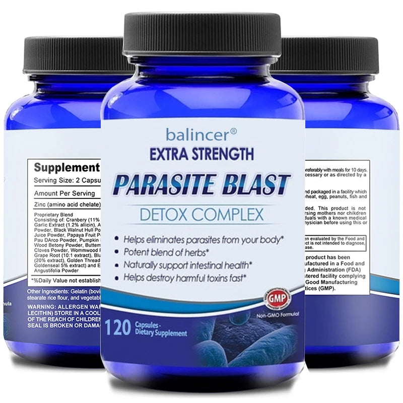 Balincer -Detoxify and Support Intestinal Health with Compound Vitamin - Eliminate Internal Parasites and Protect Immune Health