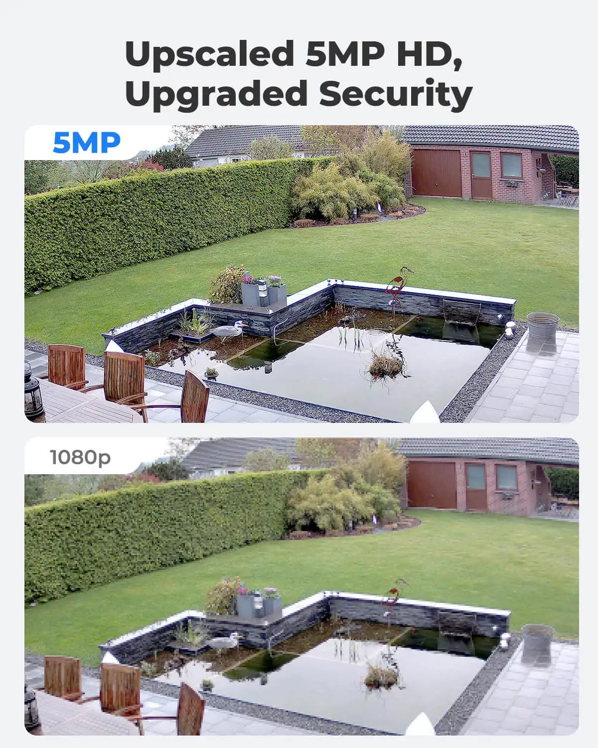 Reolink Smart Security Camera 5MP PoE Outdoor Infrared Night Vision IP Cam Person/Vehicle Detection Home Surveillance Camera - You Offer