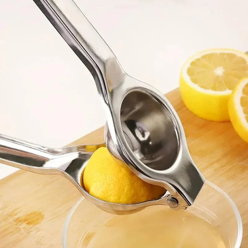 Lemon Squeezer, Handhelp Juicer for Lemon, Stainless Steels Hand Press Citrus Juicer, Lime Squeezer Bar Tool, Manual Citrus Pres