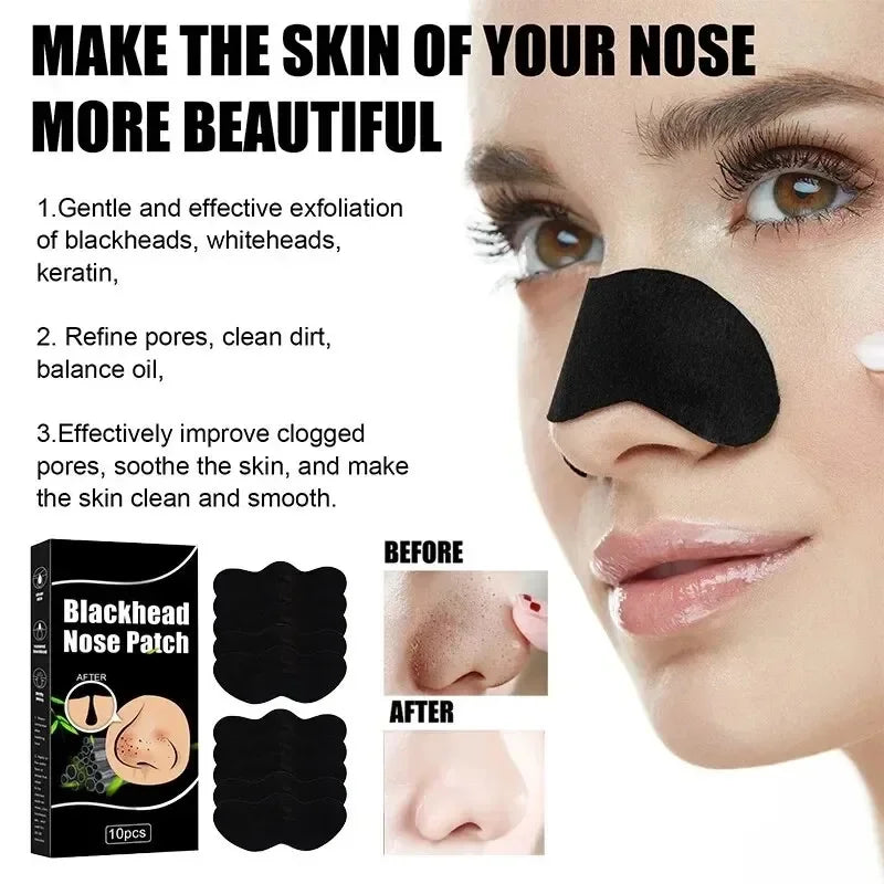 20/40/60/100/120/140Pcs Deep Cleansing Nose Pores And Blackheads - Nose Cleaning Patch, Cleansing Facial Care Tool