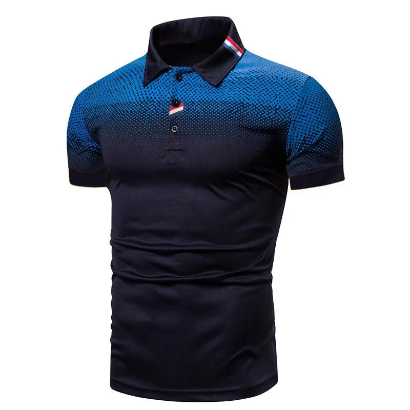 Summer Mens Polo Shirt Slim Casual Business Shirts Short Sleeve Luxury Polo t Shirts For Men Formal Soccer Top Football t Shirt