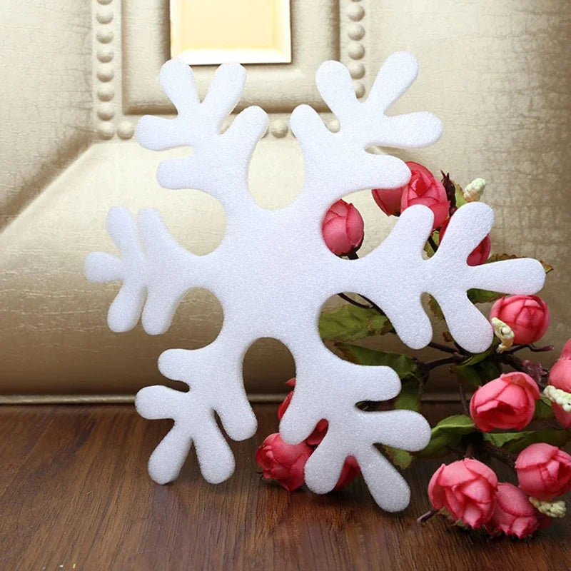 Christmas Decoration Foam Snowflake Christmas Tree Hanging Garland Hanging Decoration Gift 2024 New Christmas Supplies