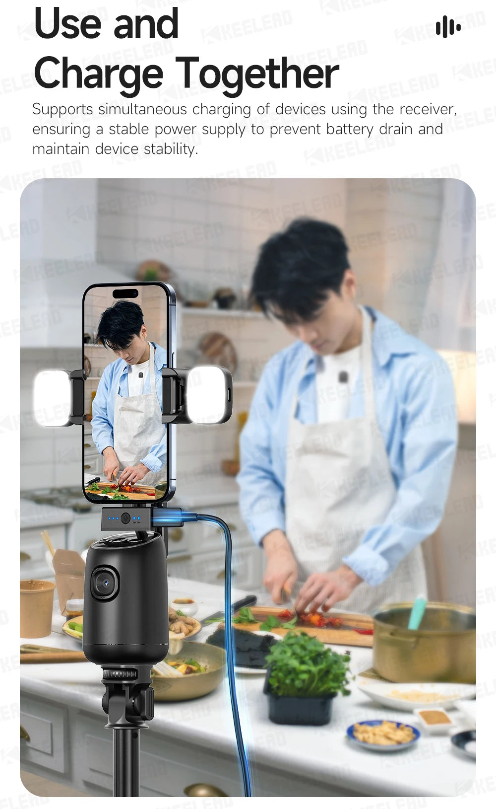 Mini Wireless Lavalier Microphone Bluetooth Magnetic Mic for Iphone Android Mobile Live Streaming Recording Vlog Video, Gaming