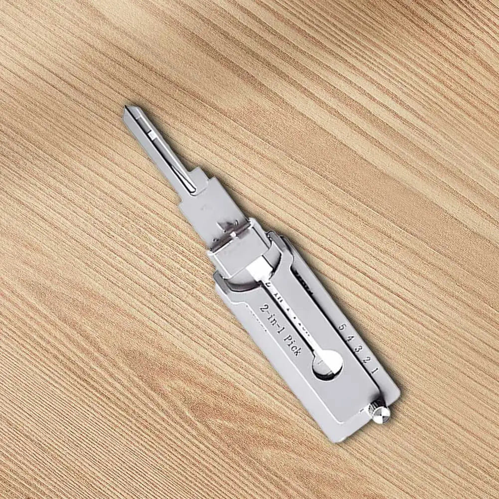 1-10PCS Keys Decoder Hook Tool O-ring Pickup Kit 2 In 1 Precision Hook & Pick Set Lock Decoder Stainless Steel Precision Tools