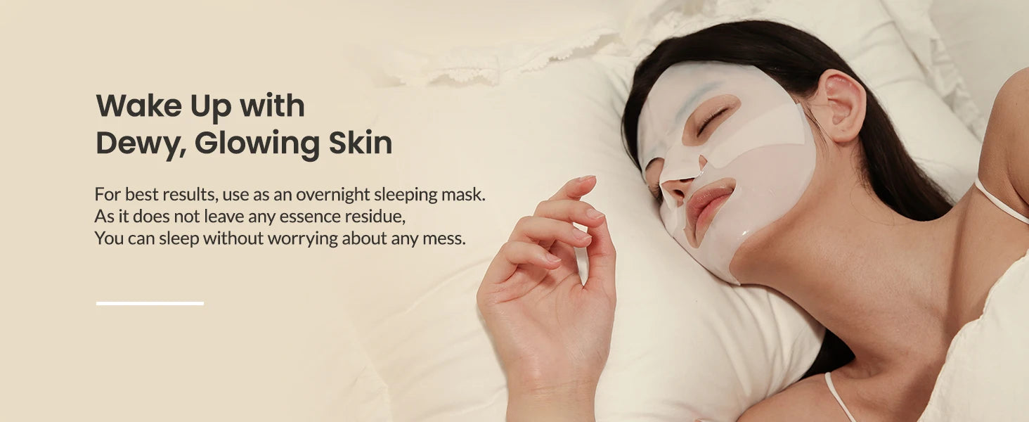 BIODANCE Bio-Collagen Real Deep Mask, Hydrating Overnight Hydrogel Mask, Pore Minimizing, Elasticity Improvement, 34g x4ea - You Offer