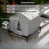 Stray Cat's House Waterproof Outdoor Feral Cat Houses FoldableTent Portable Travel Cold Resistant Pet House Winter Warm Outsid