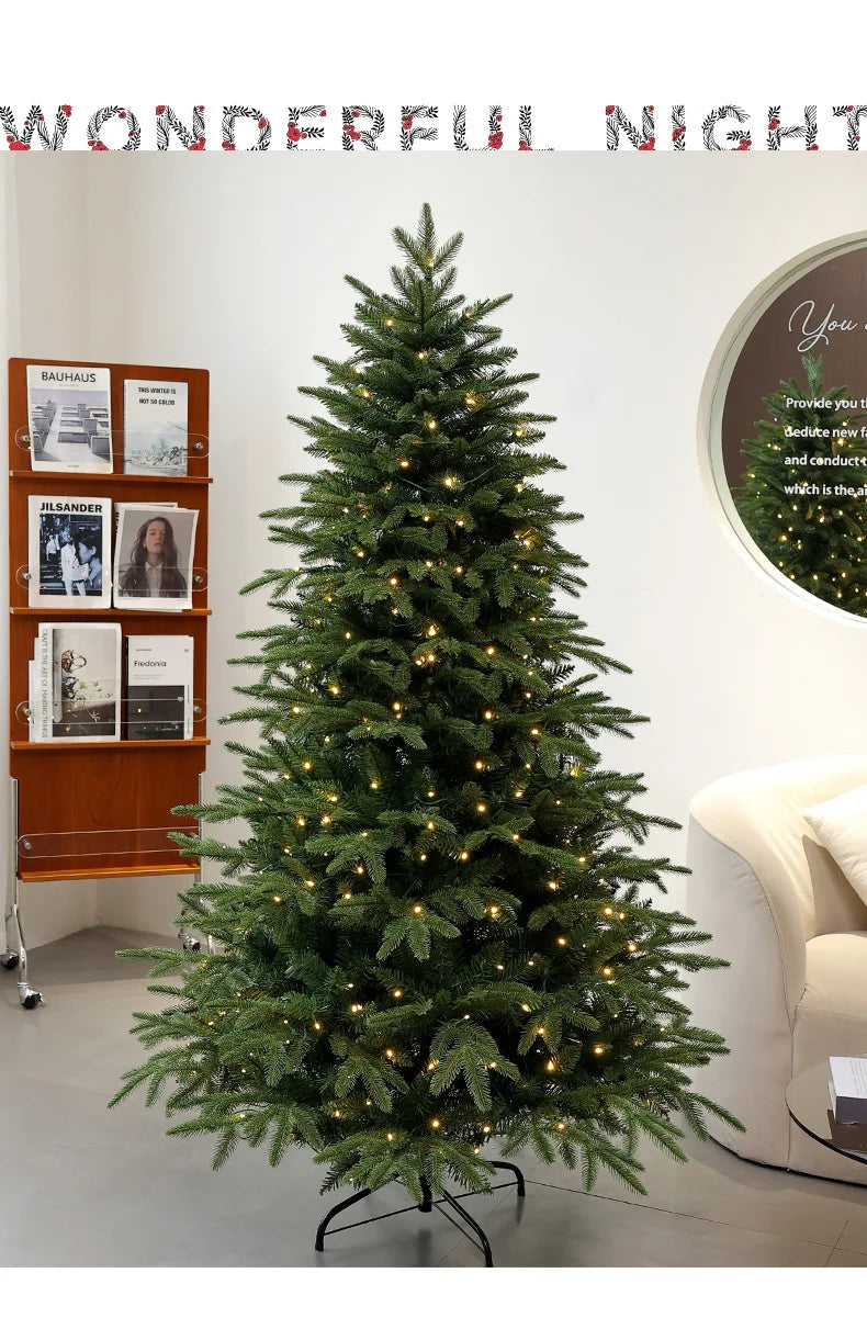 Pe Mixed Pvc Christmas Tree Encryption Lamp Christmas Tree Large Christmas Tree New Christmas Decoration