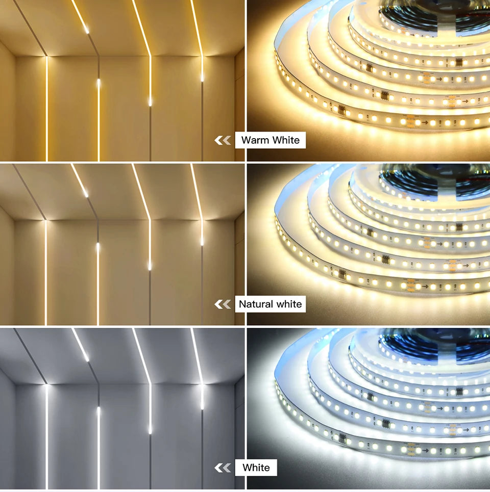 5M/10M Horse Race Running Led Strip Addressable DC24V WS281 120LED/M Dimmer LED Stair Controller Staircase Hallway Lighting Deco