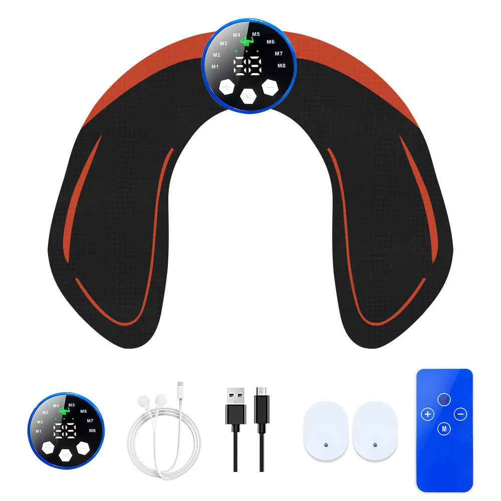 Wireless EMS Body Sculptor - Rechargeable Butt Trainer 29 Levels 8 Modes Dual-Channel Muscle Toner for Gym & Home Workout