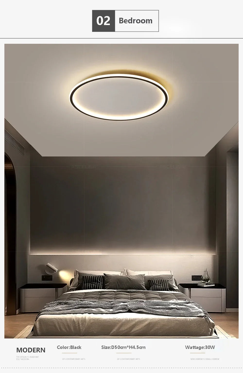 Modern LED Ceiling Lights 20/30/50/80cm Remote Control Lamps Bedroom Living Room Dinning Room Kitchen Hotel Home Led Lamp Lustre