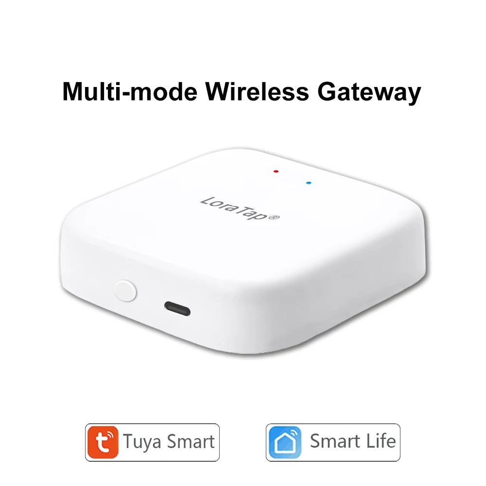 QCSMART ZigBee 3.0 Garage Door Wireless Sensor Opener Controller Tuya Smart Life App Remote Voice Control Google Assistant Alexa