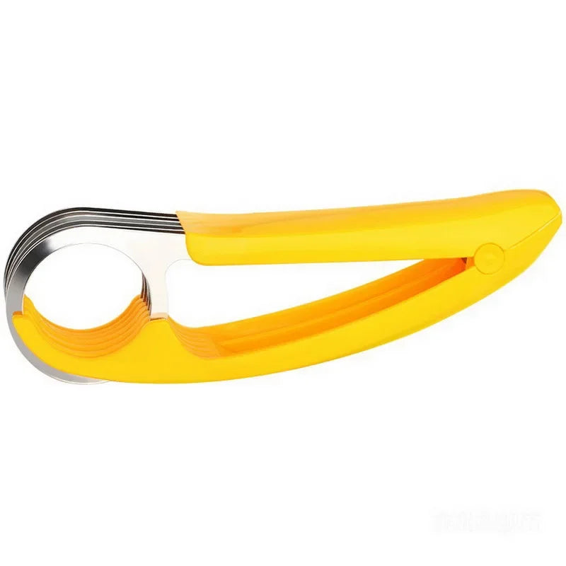 Kitchen Vegetable Cutter Peeler Salad Slice Stainless Steel Banana Cutter Chopper Fruit Cutter Cucumber Knife  Kitchen - You Offer