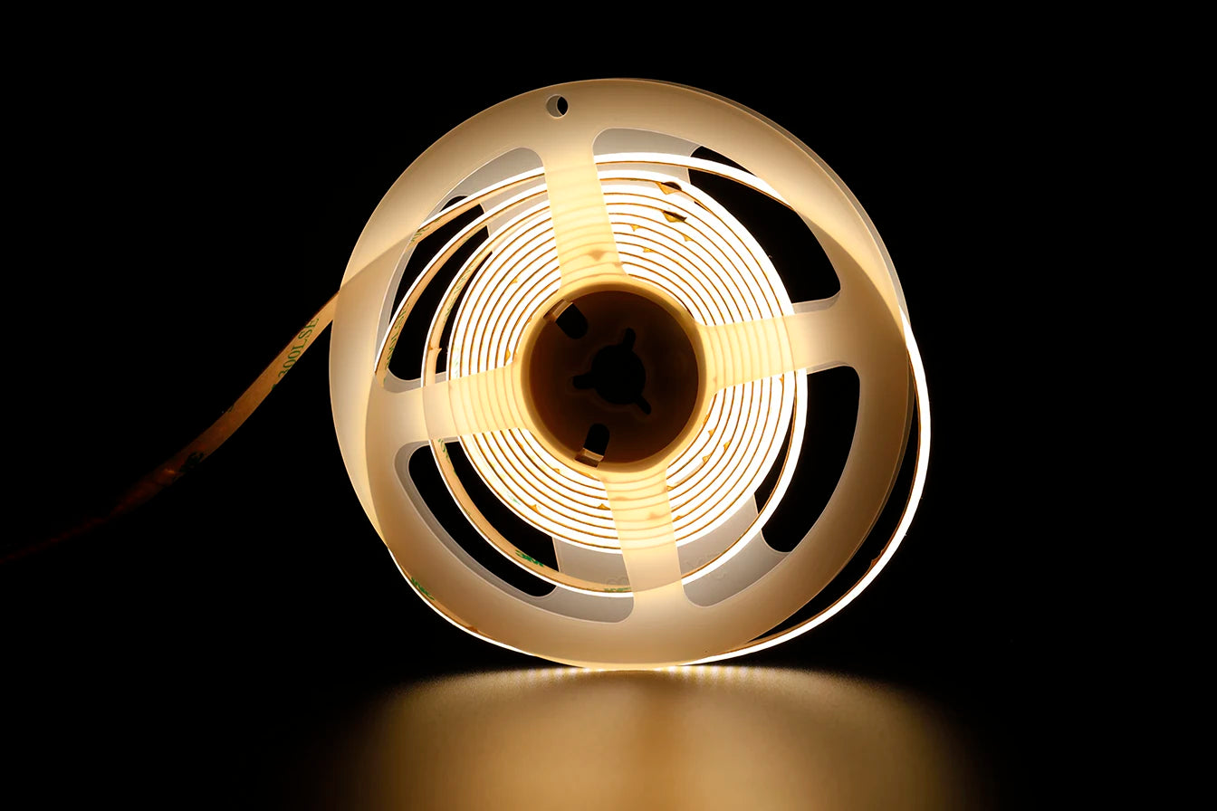 5V USB Tuya Zigbee 3.0 COB LED Strip Light 1m-5m Warm White Flexible Dimmable Lights 320leds/m Home Decoration for Alexa Google