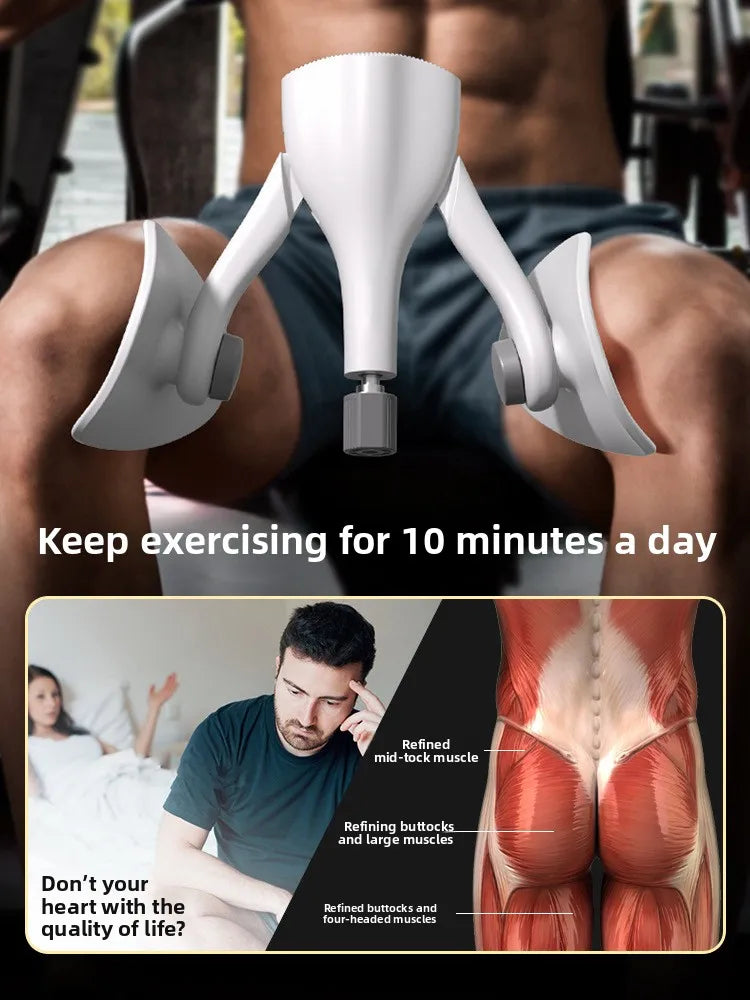 PC muscle trainer, leg clamp, pelvic floor muscle trainer, anal sphincter lifting, inner thigh muscles, female Kegel exercise