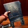 Heavy duty denim washed retro jeans for men 2025 new slim fit small foot elastic trendy brand casual Korean version pants - You Offer