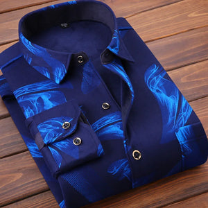 Autumn and Winter New Fashionable Plush Thick Warm Checkered Shirt for Men's Casual Loose Sports Large Size High Quality Shirt
