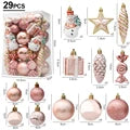 29/20Pcs Christmas Tree Balls Hanging Pendant Candy Cane Pine Cone Ornament Set Christmas Home Decoration 2026 Navidad New Year