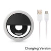New Handheld Ring LED Rechargeable Fill light Portable Mobile Phone Live Broadcast Photography Desktop Selfie Light