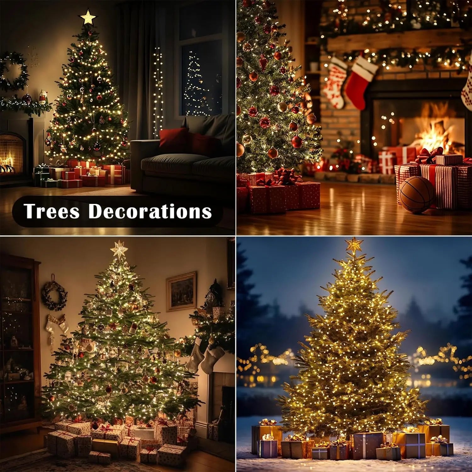 LED Firecracker String Lights Remote Control Halloween Garland EU/US DC Power Fairy Light for Wedding Party Christmas Decoration