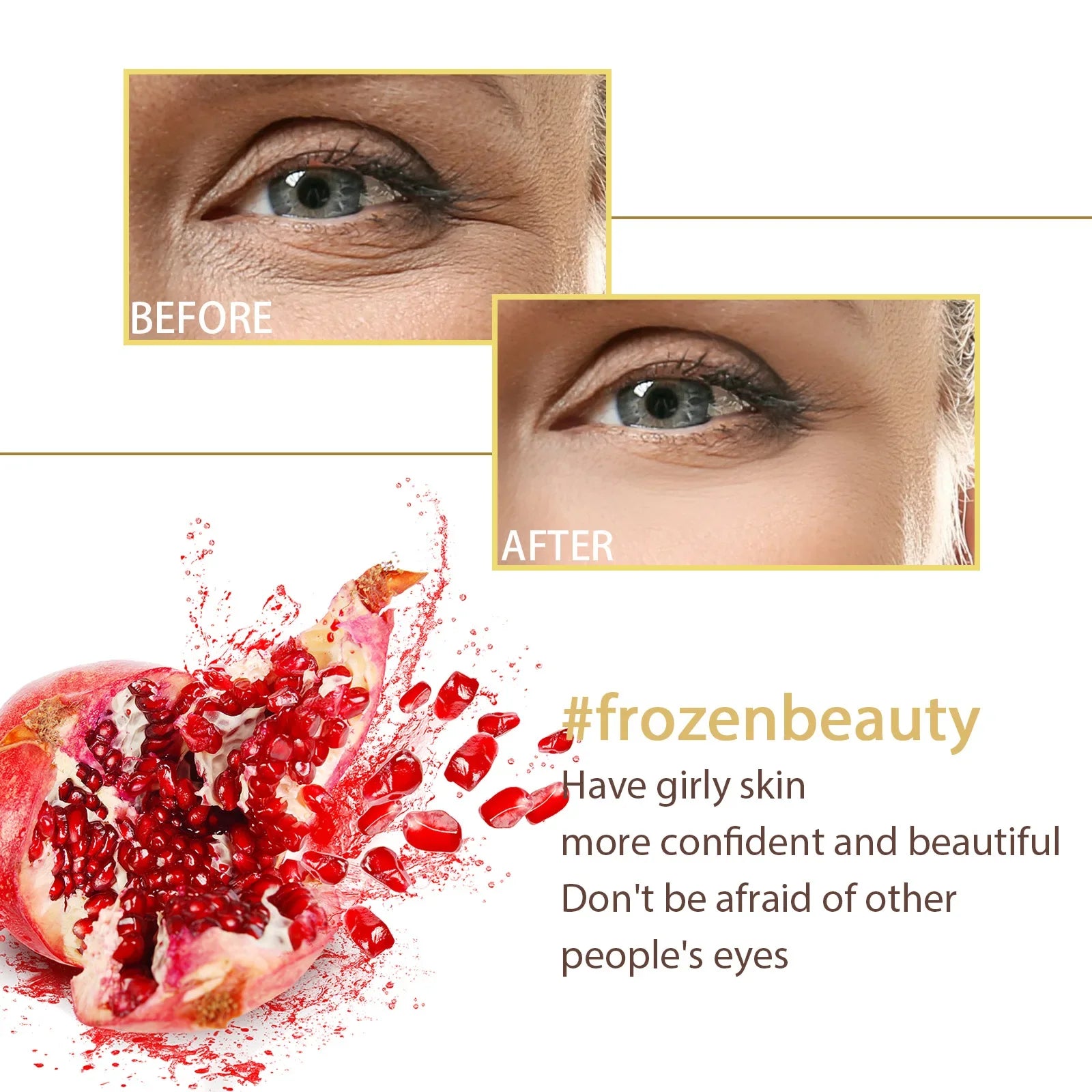 EELHOE Anti-Wrinkle Facial Serum Firming Face Lift Anti Aging Fade Fine Line Moisturizing Skin Nourish Pore Shrinking Serum 30ml