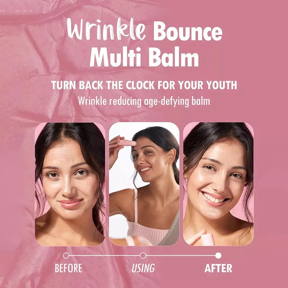 KAHI Moisturizing Stick Wrinkle Bounce Multi Balm for Face Daily Improving Wrinkle Universal Cream Korean Skin Care