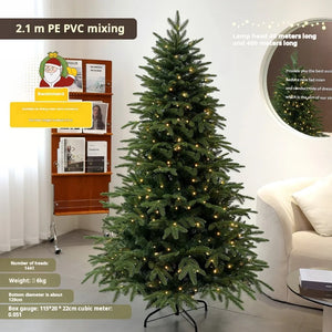 Pe Mixed Pvc Christmas Tree Encryption Lamp Christmas Tree Large Christmas Tree New Christmas Decoration