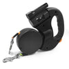 Double dog Leash Light retractable roulette double end leash Portable rotating pet leash for 2 dogs walking pet supplies