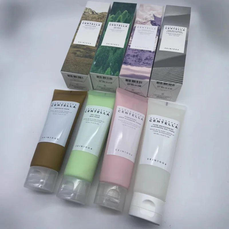Centella Asiatica Skin Care Set Essence Moisturizing Brightening Capsule Ampoule Face Serum Nourishing Korean Cometics Skincare