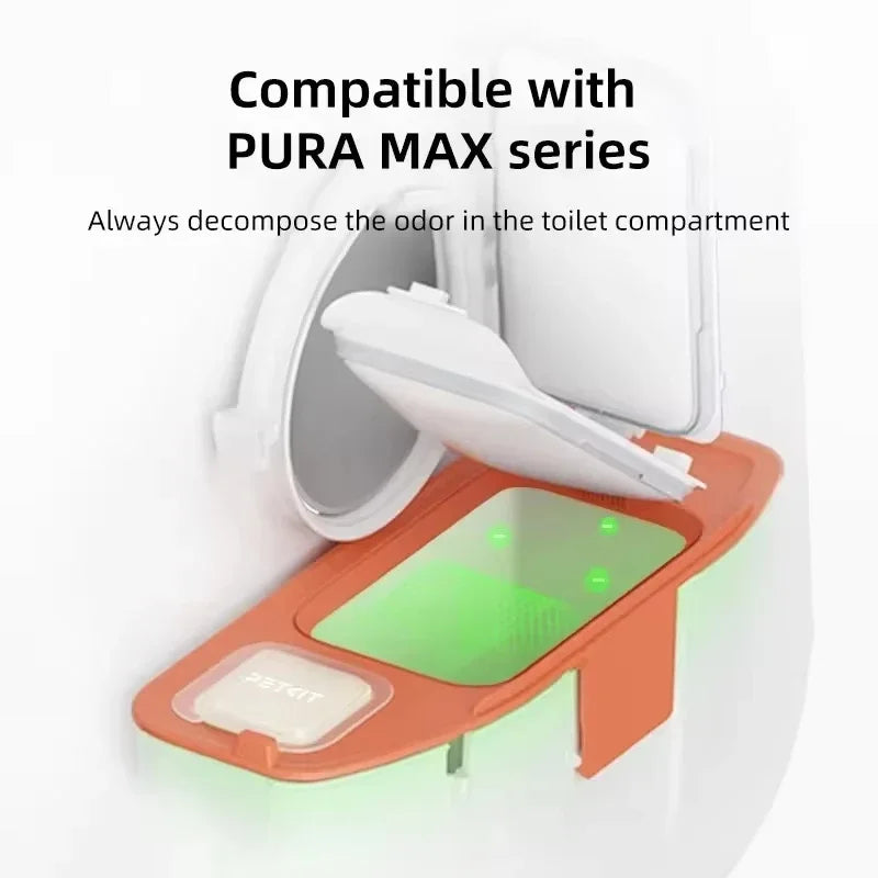 Origin PETKIT N50 Second Deodorant Cube Generation PURA MAX Cat Litter Box Automatic Pet Supplies Cats Puramax2 Parts Deodorizer
