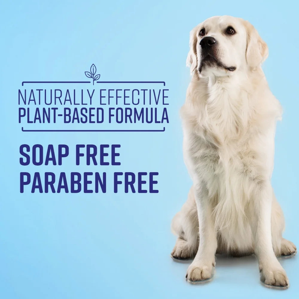 Fresh Soothing 4-in-1 Dog Shampoo Conditioner Coconut Oatmeal Wash Moisturize Deodorize Clean Biodegradable Gentle Formula Pets